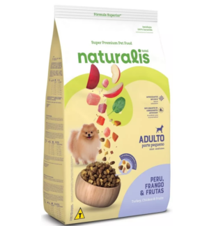 Naturalis Adultos Razas Pequeñas de Pollo, Pavo y Frutas x 2.5kg