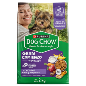 Dog Chow Gran Comienzo Cachorros Minis & Pequeños x 2 kg