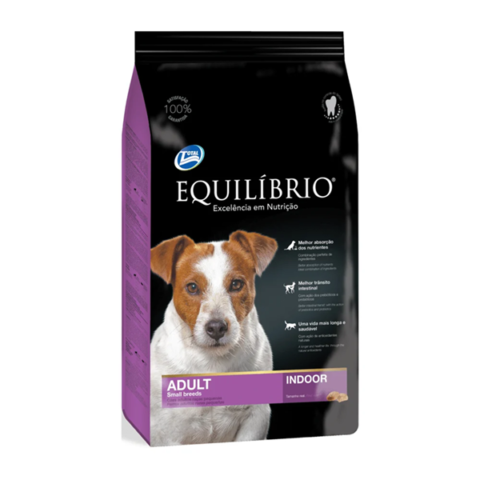 Equilibrio Adulto Small Breeds Indoor x 500 gramos