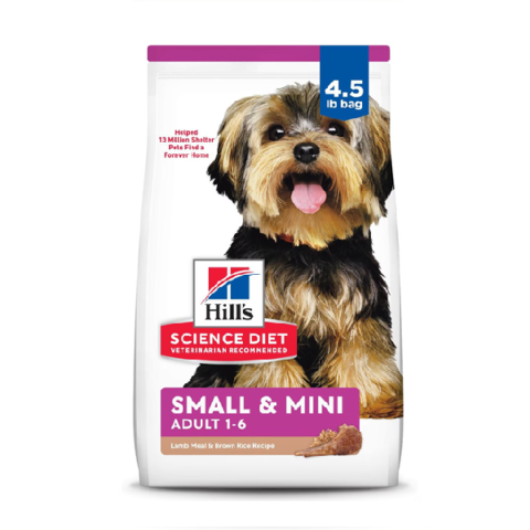 Hill's Small &; Mini Adulto 1-6 Años Cordero x 4.5 libras