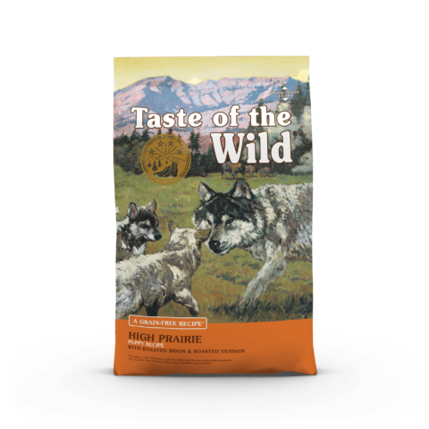 Taste of the Wild Perros Cachorros High Prairie x 1 kilo
